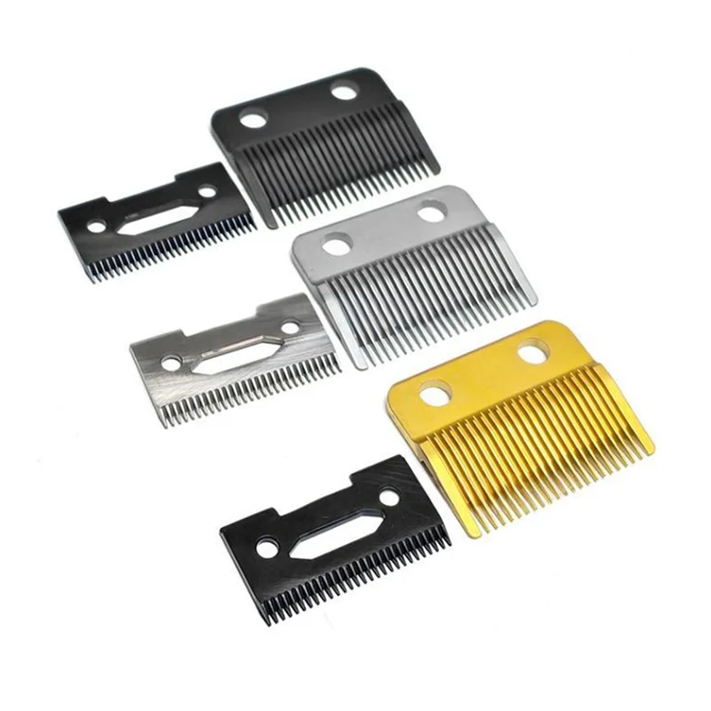 شفرات المقص البديلة الاحترافية لـ Wahl Clippers 5-Star Senior 2 Holes أجزاء ماكينة قص الشعر القابلة للتعديل-A77G