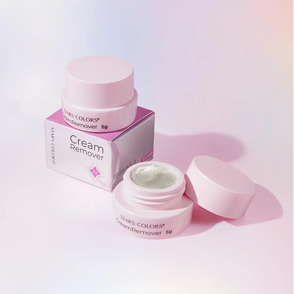 STARS COLORS Professional 5g Eyelash Glue Cream Remover Gentle and Soothing Eyelashes Extensions Remover Beauty Makeup Remover