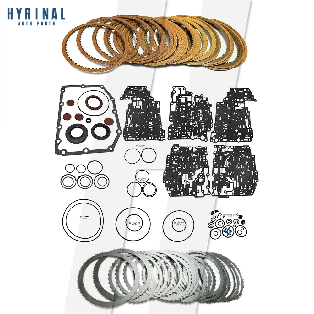 

TF80-SC TF81-SC Transmission Master Rebuild Kit Friction Steel Plate TF80 TF81 Gearbox Disc Overhaul Kit For VOLVO FORD LINCOLN