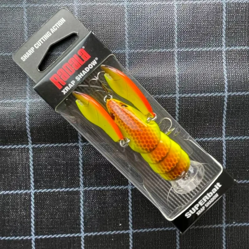 8209  RADALA Lure bait, freshwater crayfish hard bait ABS, swinging activity double clamp, all water biomimetic bait