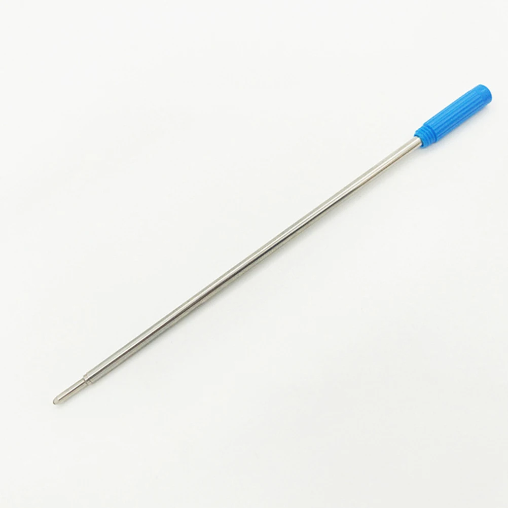 

20pcs Metal Pen Refills 115mm Mental Pen Refill Smooth Writing Compatible Neutral Pens Writing Tools