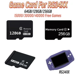 Replacement TF2 Game Card For RG34XX Game Console TF Memory Card 64GB/128GB/256GB With 40000 Free Games Retro Classic Gaming