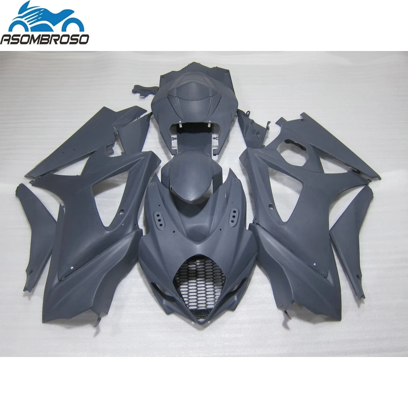 bodywork Fairing kit for SUZUKI GSXR 1000 2007 2008 grey plastic racing gsxr1000 fairings FM44