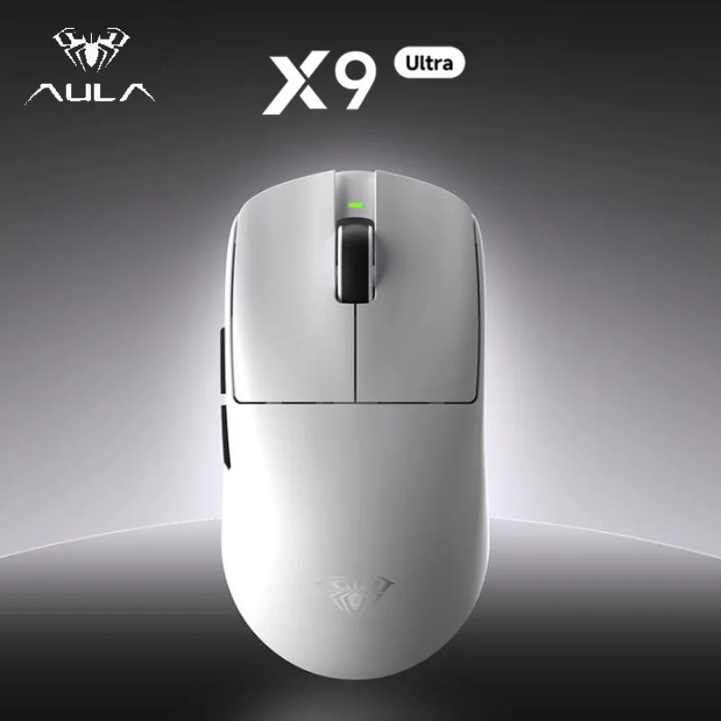 

AULA X9 Ultra Gaming Mouse PAW3950 3-Mode Wireless PAW3395 Lightweight Esports Ergonomic Mice Computer PC Accessory for CS Gamer