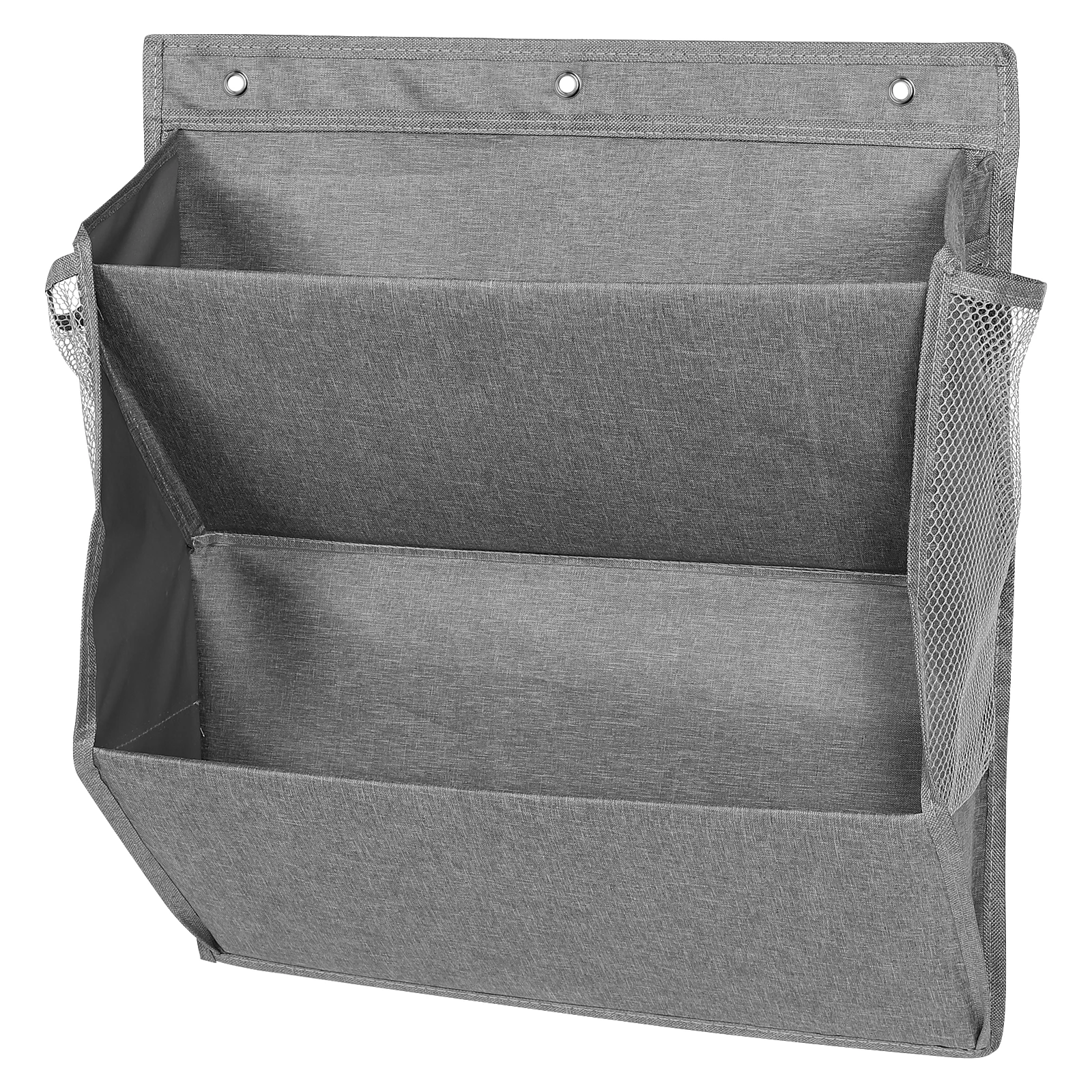

RV Shoe Rack Grey Oxford Cloth Wall Mounted Duallayer Boot Trays Spacesaving Firm Hooks Garage Outdoor Organizer