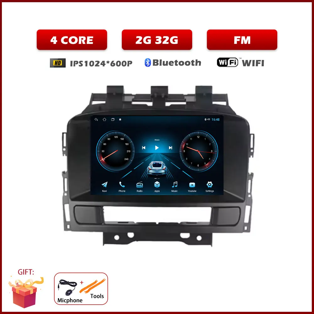 Radio Carplay Voor Opel Astra J 2011-2014 Buick Excelle GT XT Auto Multimedia Speler Intelligent Systeem Android Auto navigatie