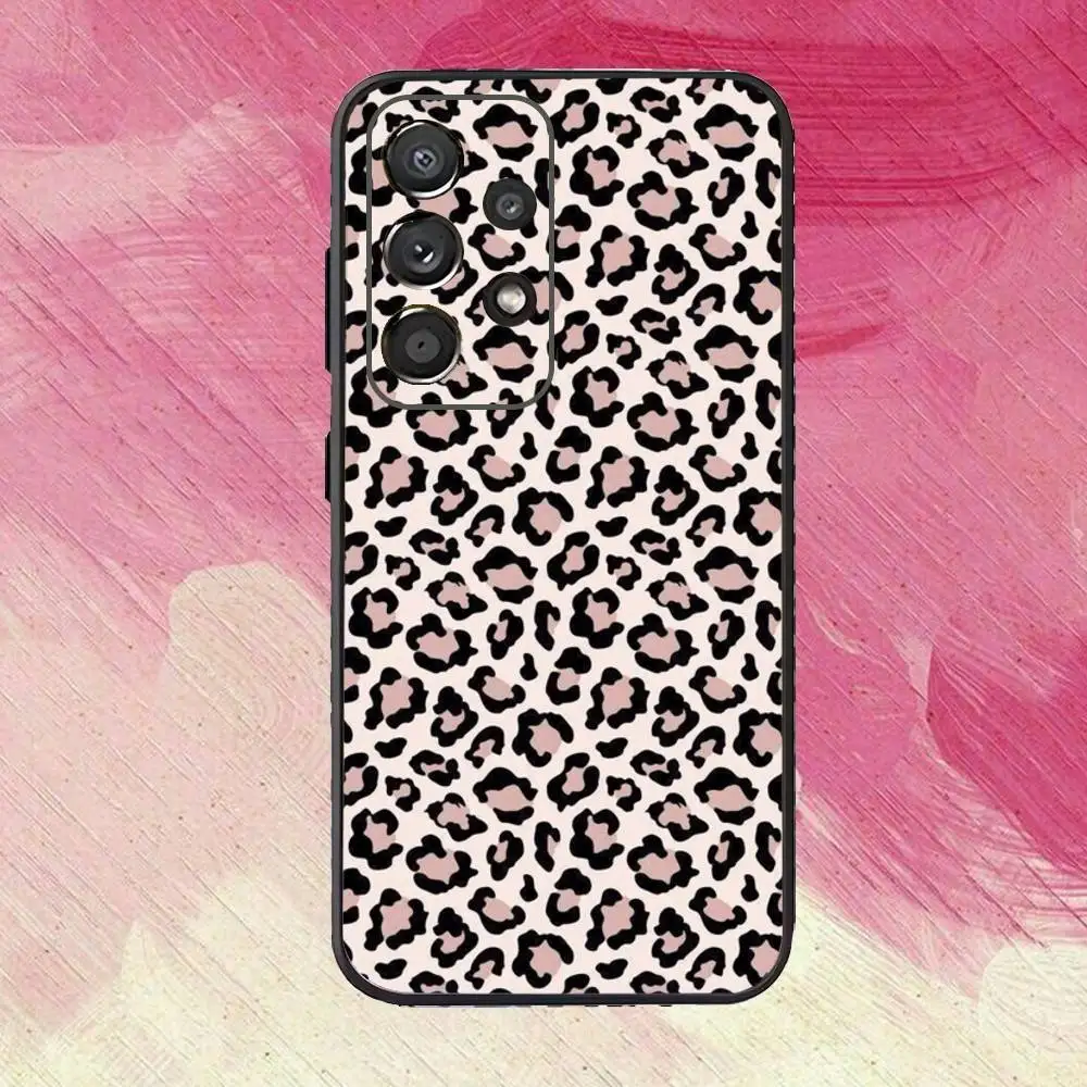 Чехол для телефона с принтом L-Leopard G-Graphic для Samsung S25, S24, S21, S22, S23, S30, Ultra, S20, Plus, Fe, Lite, Note, 10,9,5G, черный чехол