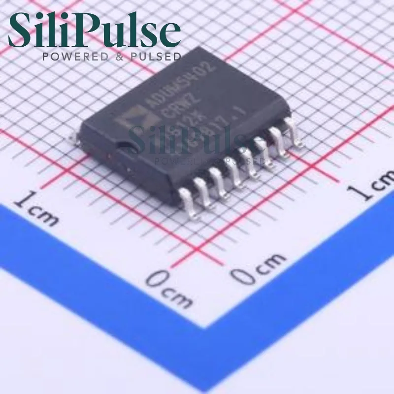 (1pcs) ADUM5402CRWZ SOIC-16-300mil 100% Original In Stock - -2500Vrms-4- -25Mbps-25kV-µs-CMTI-16-SOIC ADUM5402CRWZ-RL
