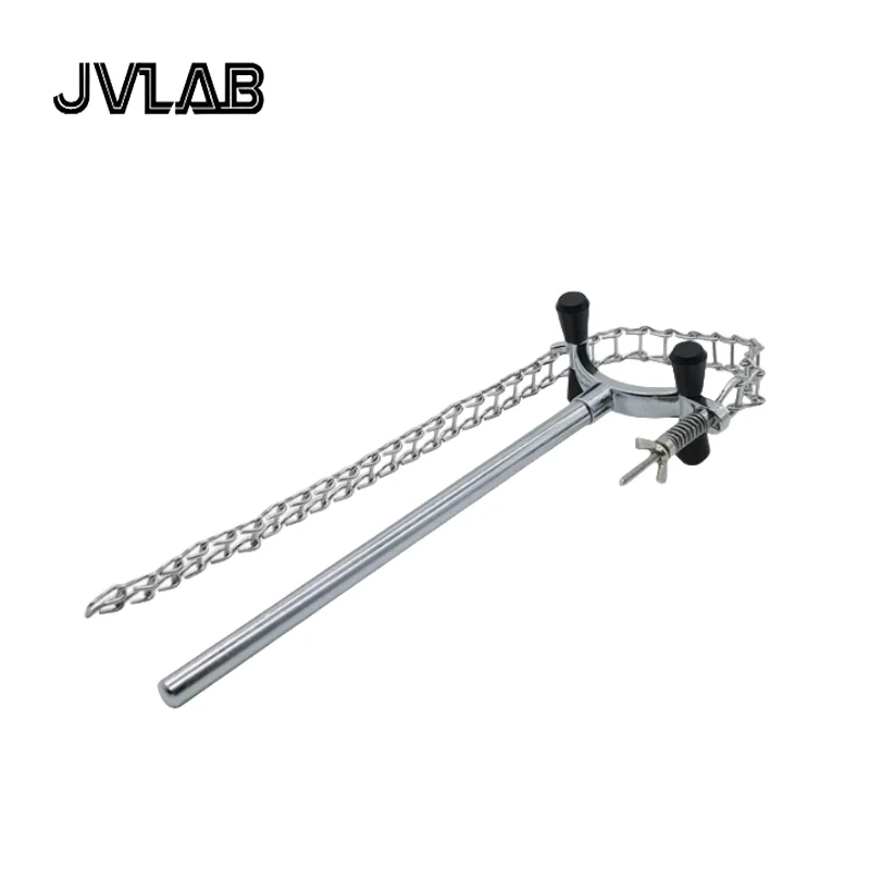 Braçadeira de corrente de laboratório braçadeira de balão braçadeira de fixação de aço inoxidável suporte de ferro
