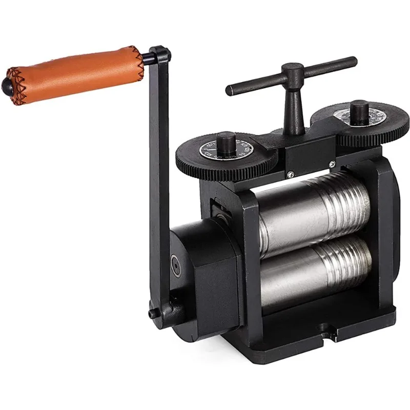 American hand crank pressing line round machine, ring bracelet pressing semi-round pressing square line machine