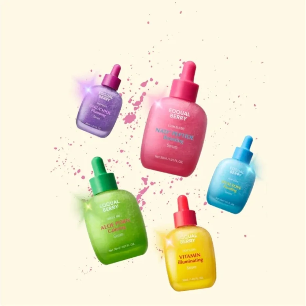 EQQUALBERRY NAD+ Peptide Boosting Serum Firming Brightening Hydrating Repair Anti Aging Elasticity Improve Skin Care Essence