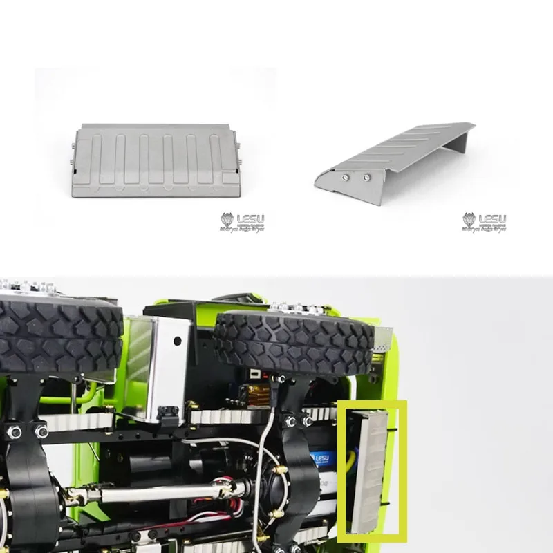 

TGS Car Shell Chin Servo Protective Cover Upgrade For 1/14 Tamiya RC MNA Romote Control Toy Trailer Tractor Parts