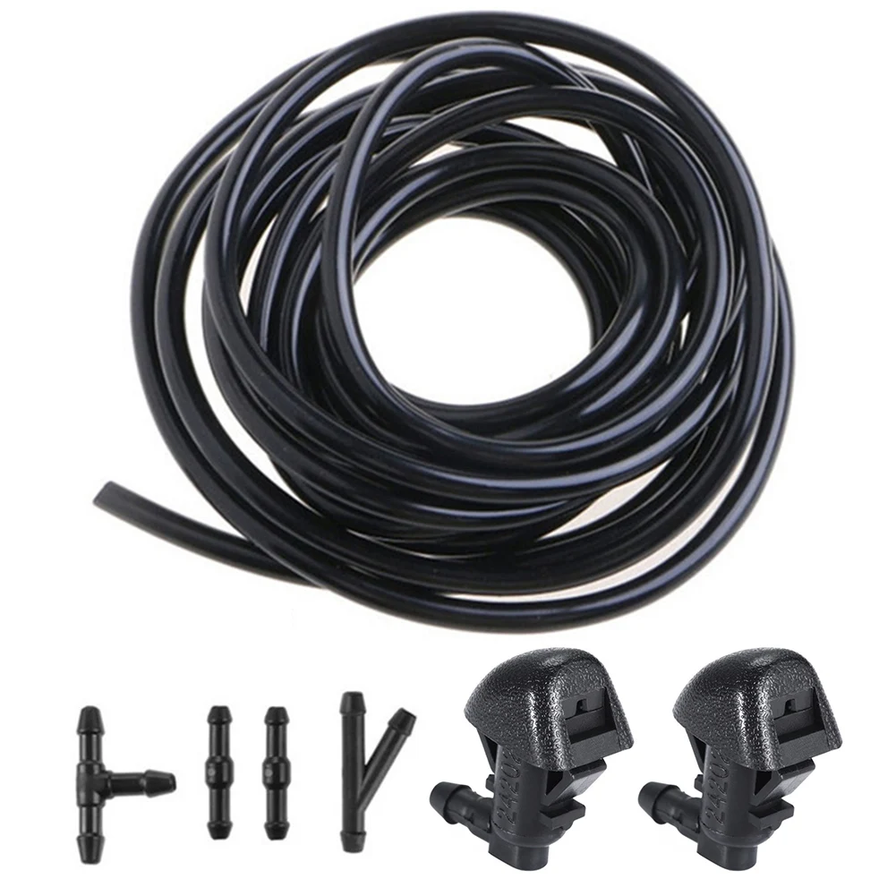 

New Practical Washer Nozzle Wiper 1pcs 2011-2017 76810-SZA-A01 Accessories Black Car Easy Installation For Honda