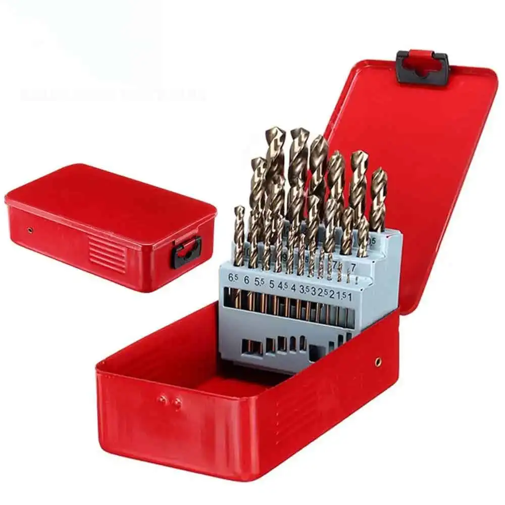 

Набор спиральных сверл JIXIU M35 HSS-CO 5%