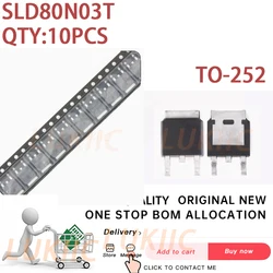 (10PCS) 100% New SLD80N03T 80N03 30V 80A