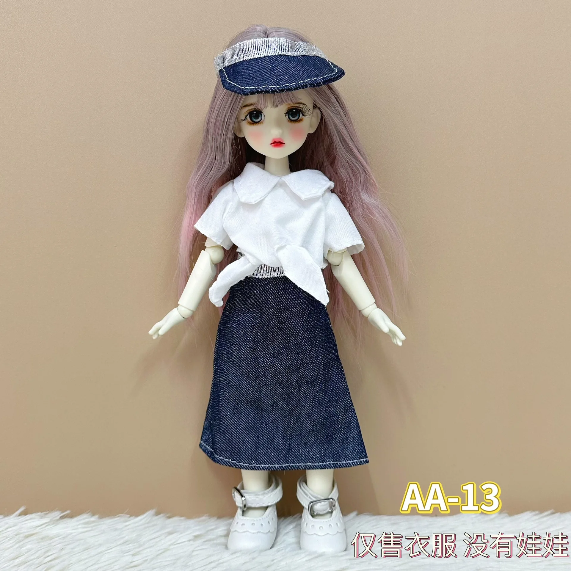 30 センチメートル人形のみの服 1/6 bjd 人形の服はロリータ人形の服に変更できます古代スタイルの人形の服オリジナルデザイン
