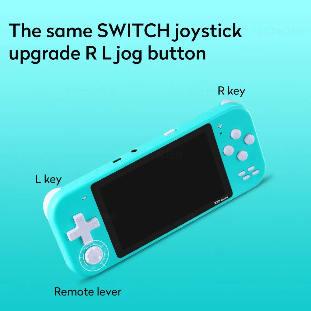 4.3 Inch Handheld Retro Video Game Console Draagbare Pocket Handheld Game Console Ingebouwde 6000 + Games Game Player voor Mame//Nes