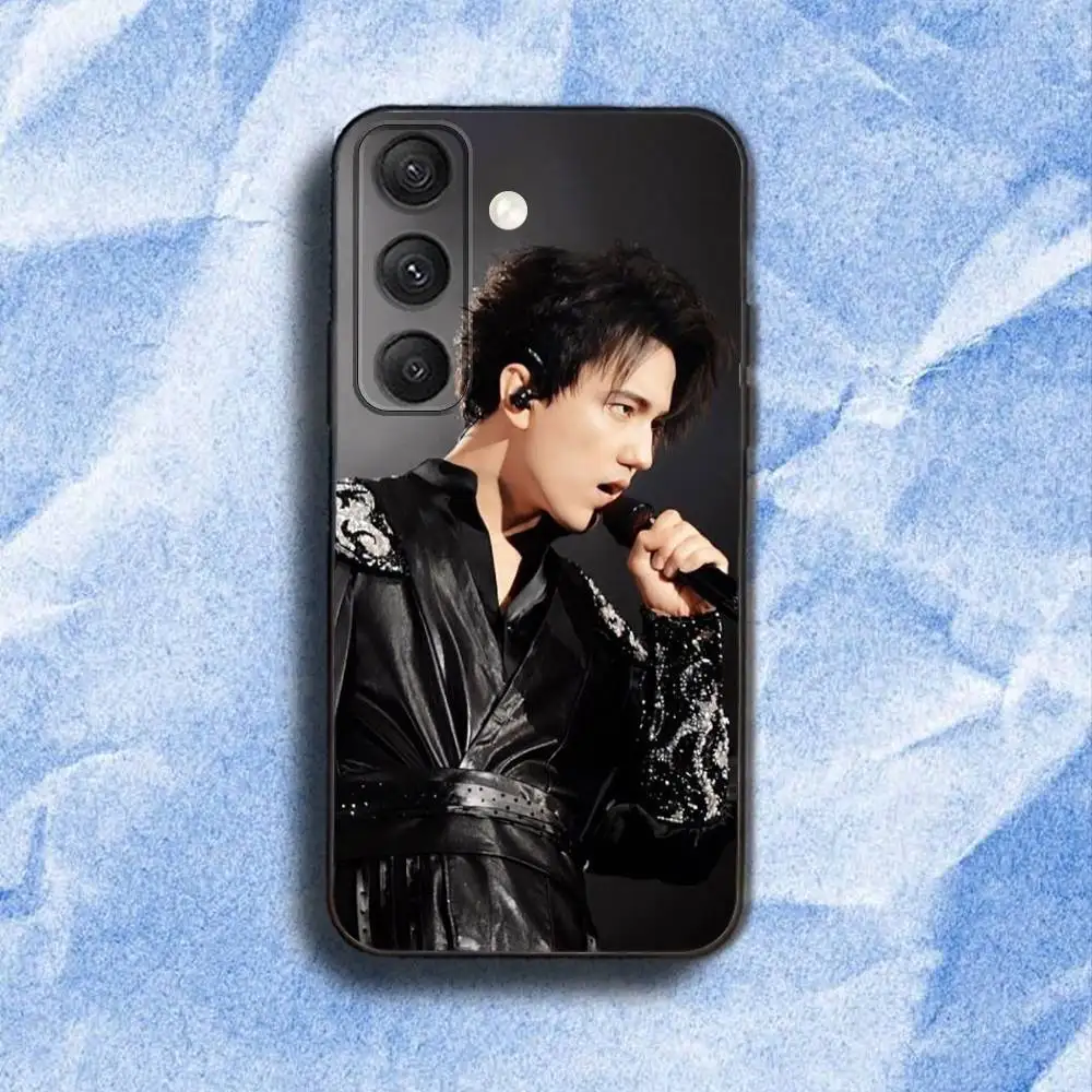 D-DimashS QudaibergenS Funda de teléfono para Samsung S 25,24,23,22,30,21,10,9,Ultra,Plus,Lite,FE,4,5G Funda blanda negra