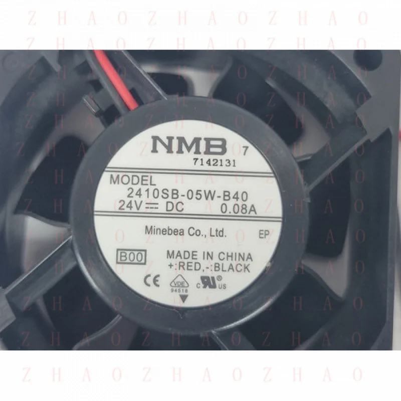 L+ 1pcs for NMB CPU MODEL New no box 2410SB-05W-B40 24V DC 0.08A cooling Fan