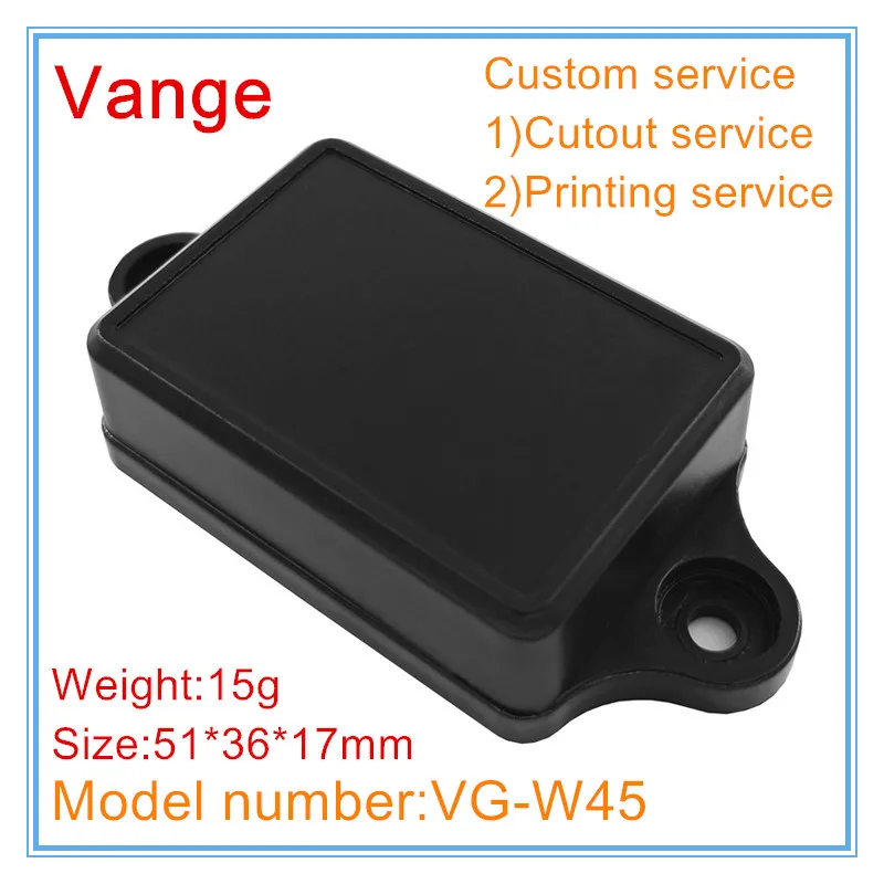 Vange wires project case 51*36*17mm ABS plastic junction box diy