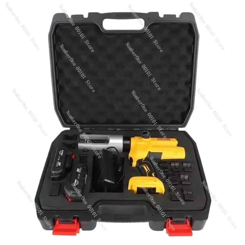 

Rechargeable Hydraulic Pliers Portable Lithium Voltage Wire Aluminum Terminal Crimping Electrician Pliers Pressure Adjustable