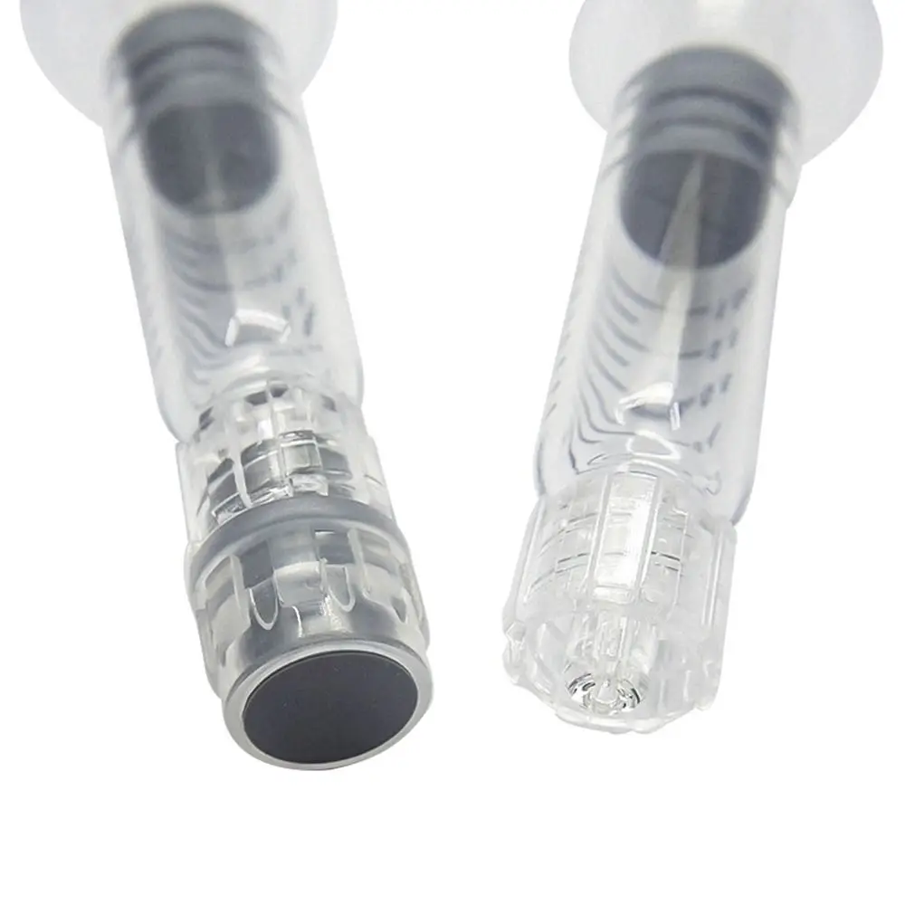 1ML / 3ML / 5ML Portable Industrial Dispensing 1ML /3ML /5ML Liquid Dispenser Luer Lock Syringe Glass For Refill Cosmetic Oil