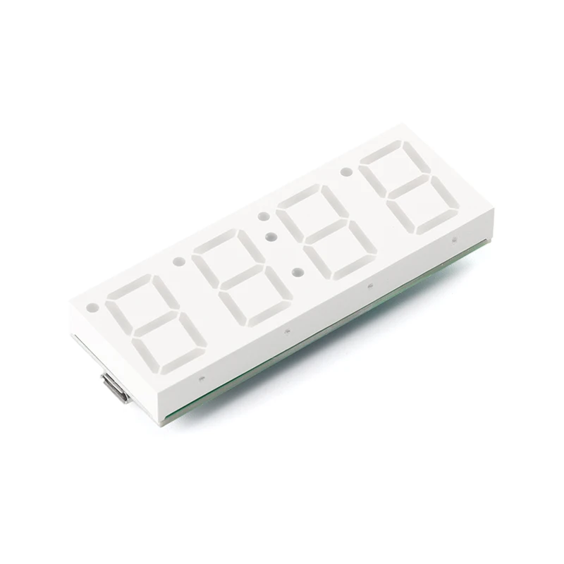 5pcs WiFi digital tube clock module 0.8 inch, automatic clock DIY digital electronic clock