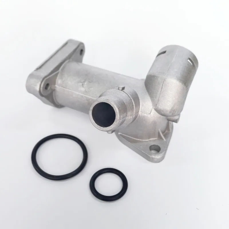 058 121 132 Cooling Radiator Coolant Hose Connector Water Outlet Flange Pipe For VW Passat B5 Audi A4 1.8T 058121132C 058121132A