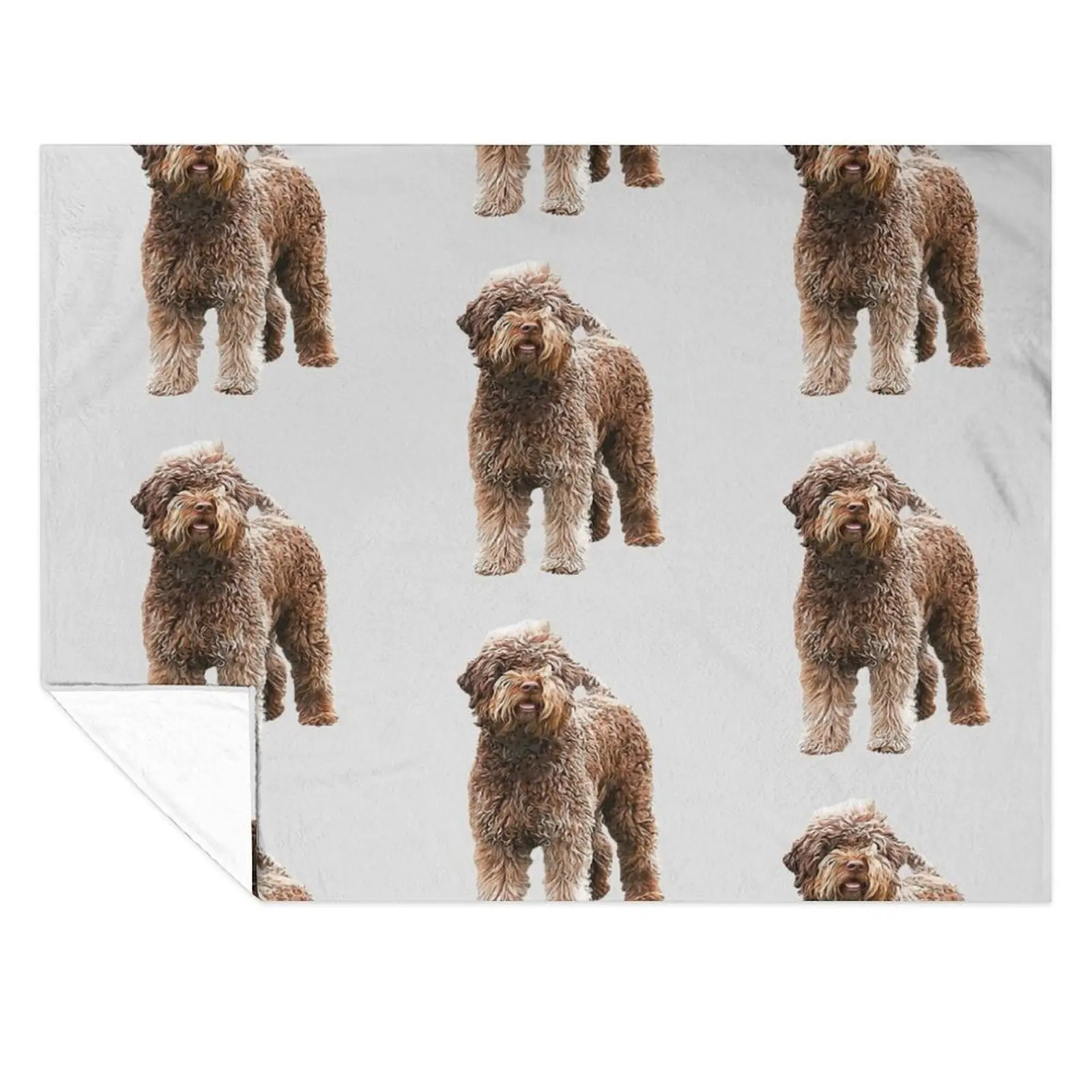 

Lagotto Romagnolo - Italian Water Dog Throw Blanket Luxury Designer valentine gift ideas for winter cosplay anime Blankets