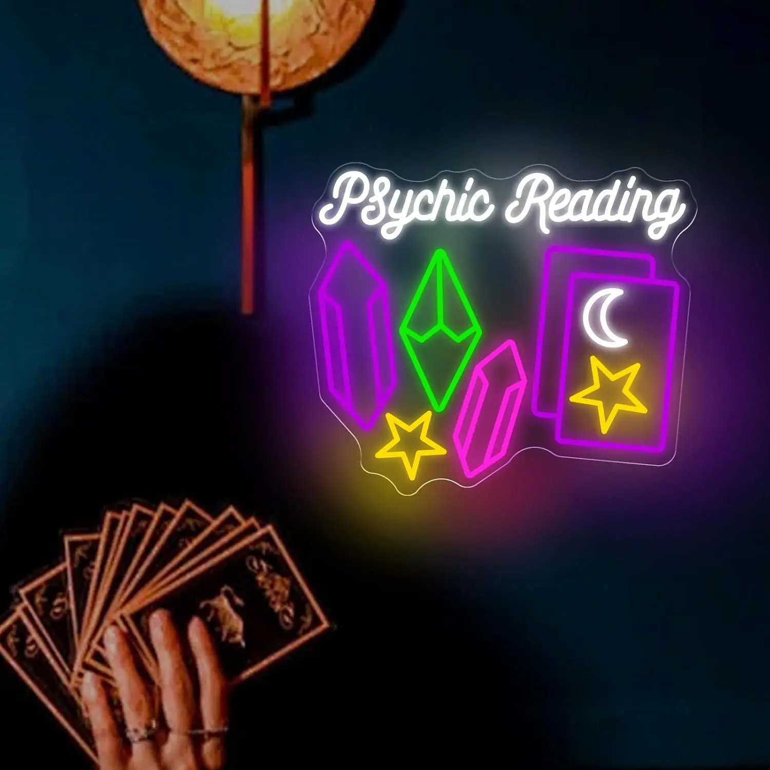 usb-neon-sign-psychic-reading-tarot-led-neon-light-bedroom-altar-meditation-halloween-party-home-wall-decor-birthday-gift