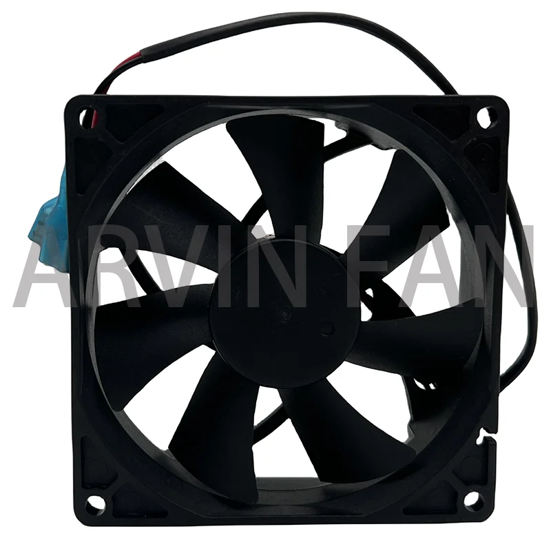 Imagem -02 - Ventilador com Rolamentos Duplos de Esferas Alimentação Cpu Fios Modelo Dfb922512l 92 mm 92x92x25 mm Dc12v 1.6w