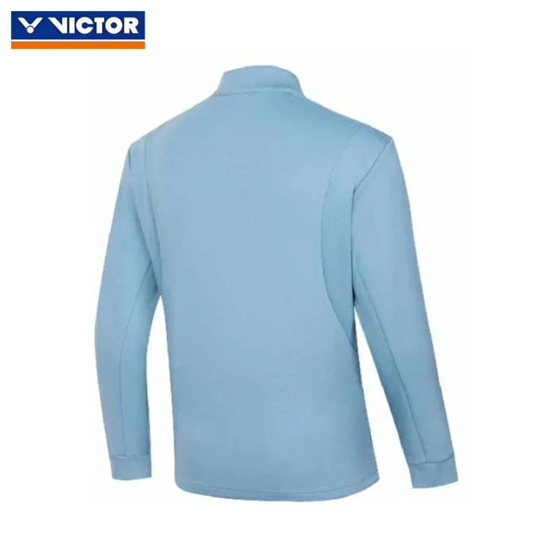 VICTOR Badminton Clothing Sports Casual Jacket Men's Long-sleeves Top Tennis Training Clothes Women's Knitted