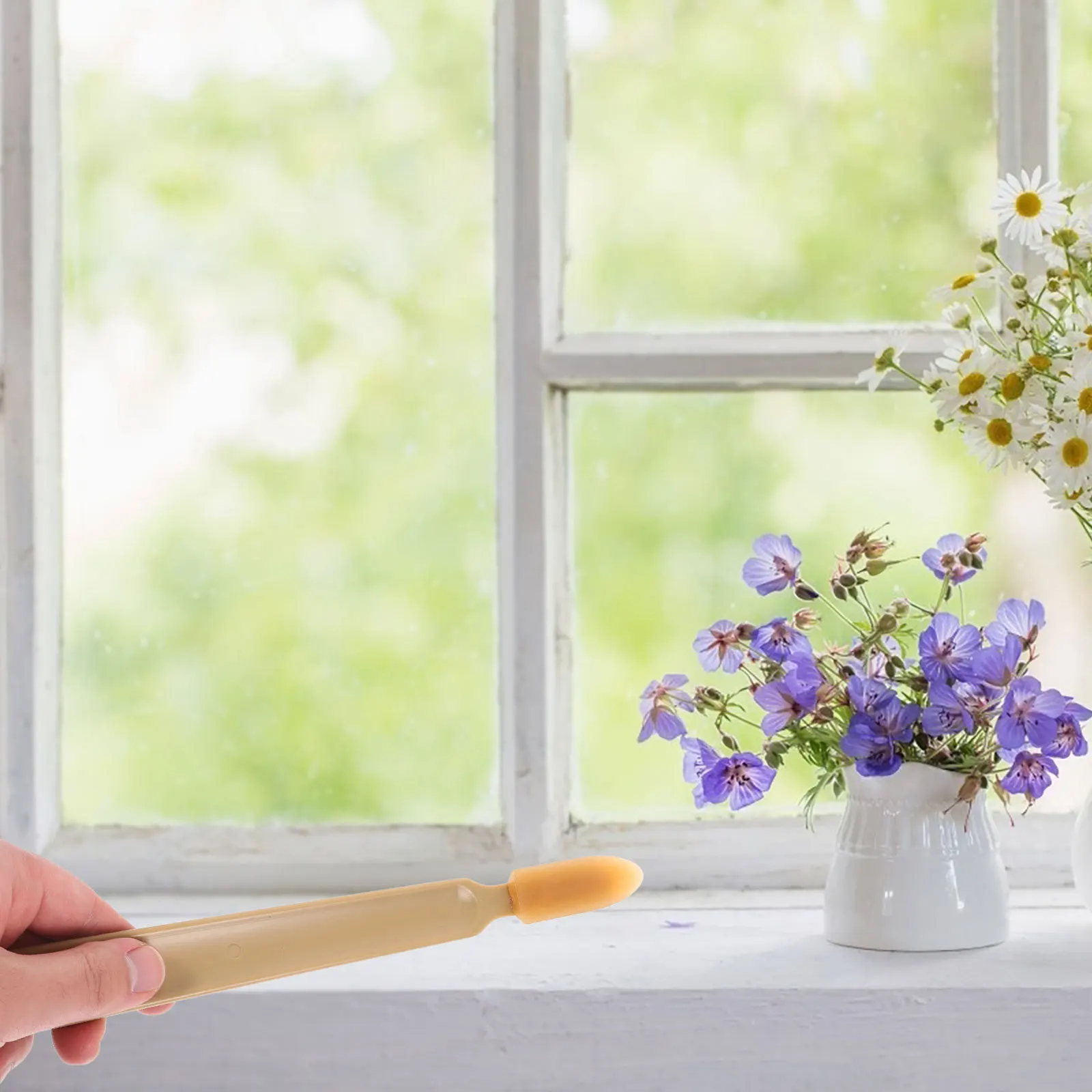 4pcs Caulking Tools Kit Extended Handle Rubber Plastic Ergonomic Design For Gap Filling Grout Work Caulk Finishing Tool Kit