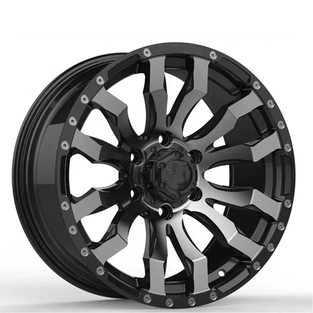 offroad wheels new design 15 16 17 18 19 20inch 4x4 deep lip aluminum alloy wheel Flow Formed For Off-road Cars and Pickup Truck