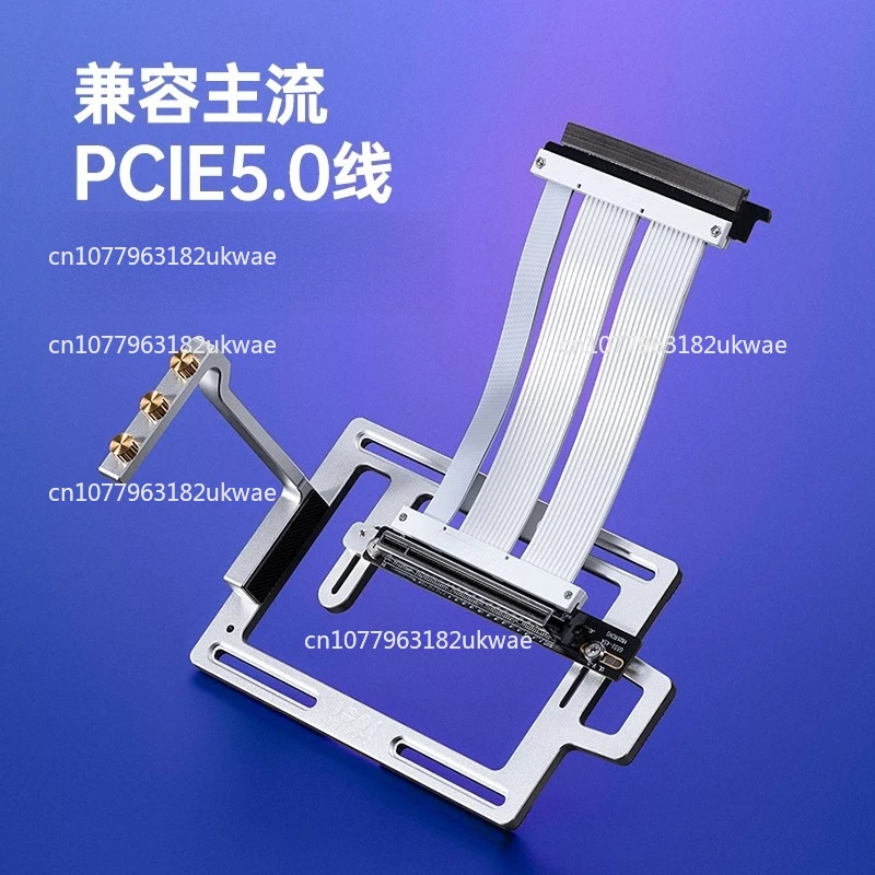 

Вертикальный 90-градусный монтажный кронштейн видеокарты PCIE4.0, полноскоростной комплект кронштейнов для удлинителя