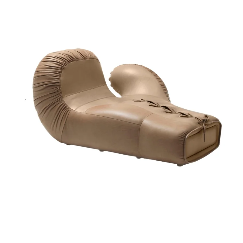 Italian gym boxing gloves sofa, special-shaped creative single leisure recliner, lazy chair