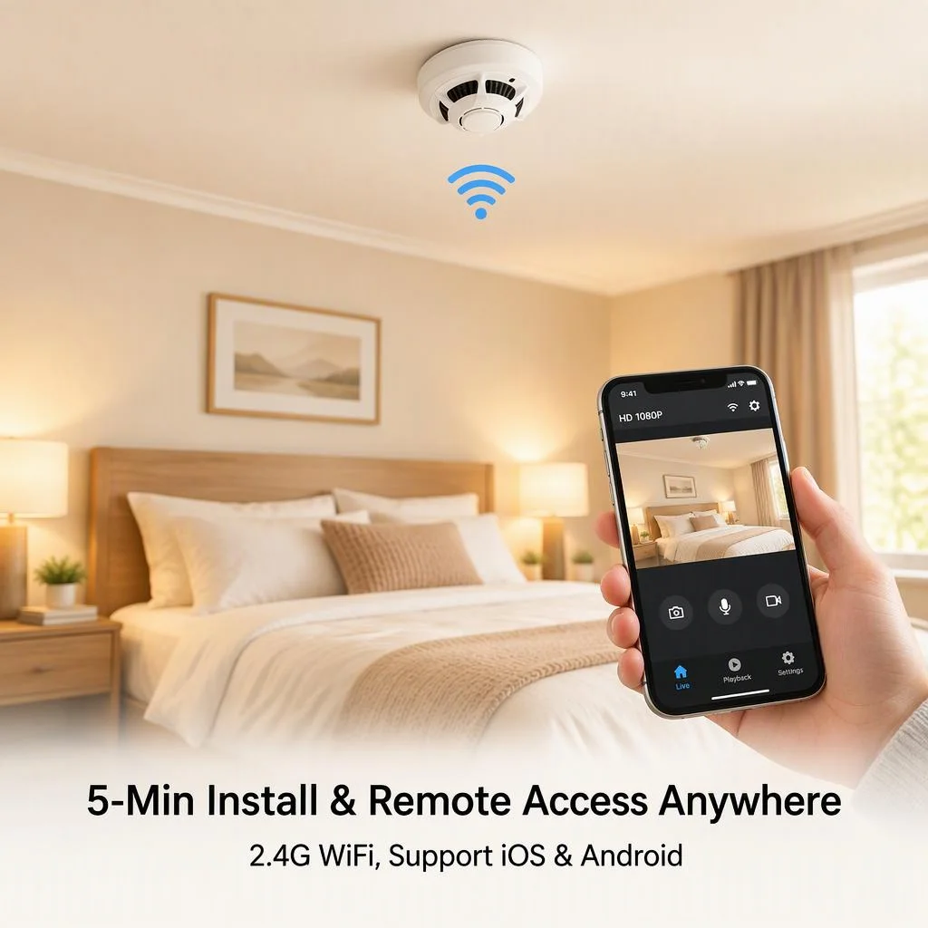 Home Alarm, WiFi Connected, Real-time Alerts