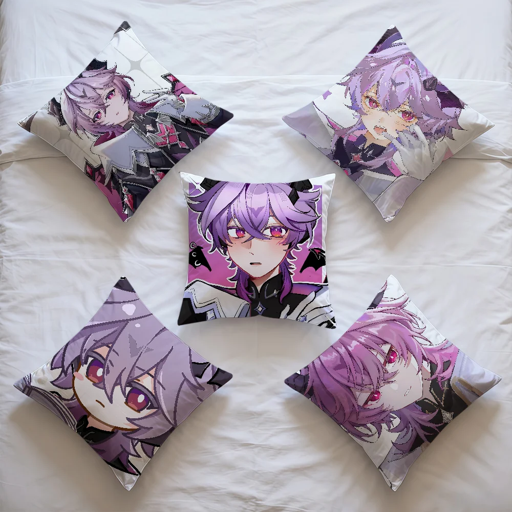 Genshin Impact Durin Cushion Cover Decorative Throw Pillow Covers Modern Square Cushion Romantic Couch Sofa Bed Car #1