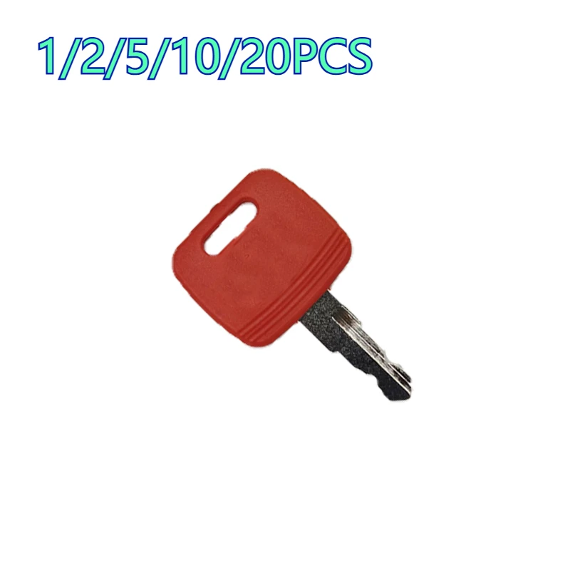 1/2/5/10/20PCS Key AT195302 AR51481 Ignition Key for Excavator All Graders Dozers Skid