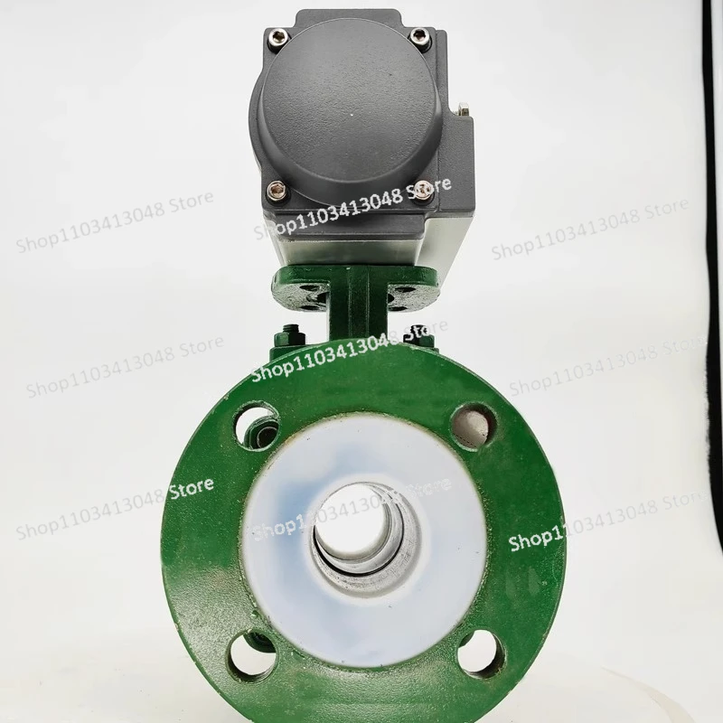 Q641F46-16C/P صمام كروي مبطن بالفلور الهوائي، صمام كروي مبطن بالفلور الهوائي DN15 DN20-DN150