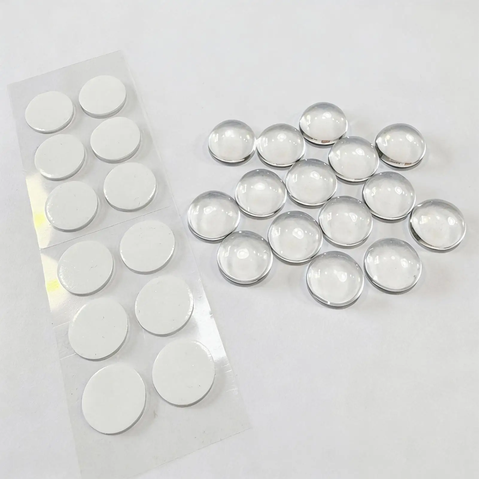 Long Nails Suitable Keyboard Stickers with Raised Pad Magnified Letter Typing Protective Cover for Glass Keyboards Accessories
