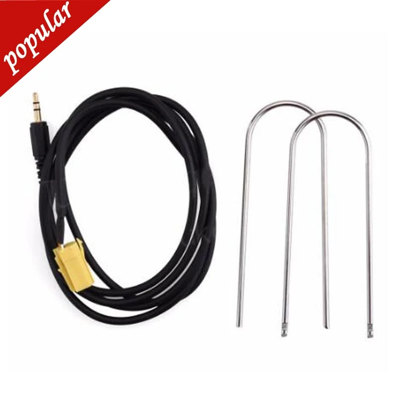 

Car Aux Stereo Audio Line Input 3.5mm for IOS MP3+Removal Tool for For Fiat Grande Punto Alfa 3 Pin