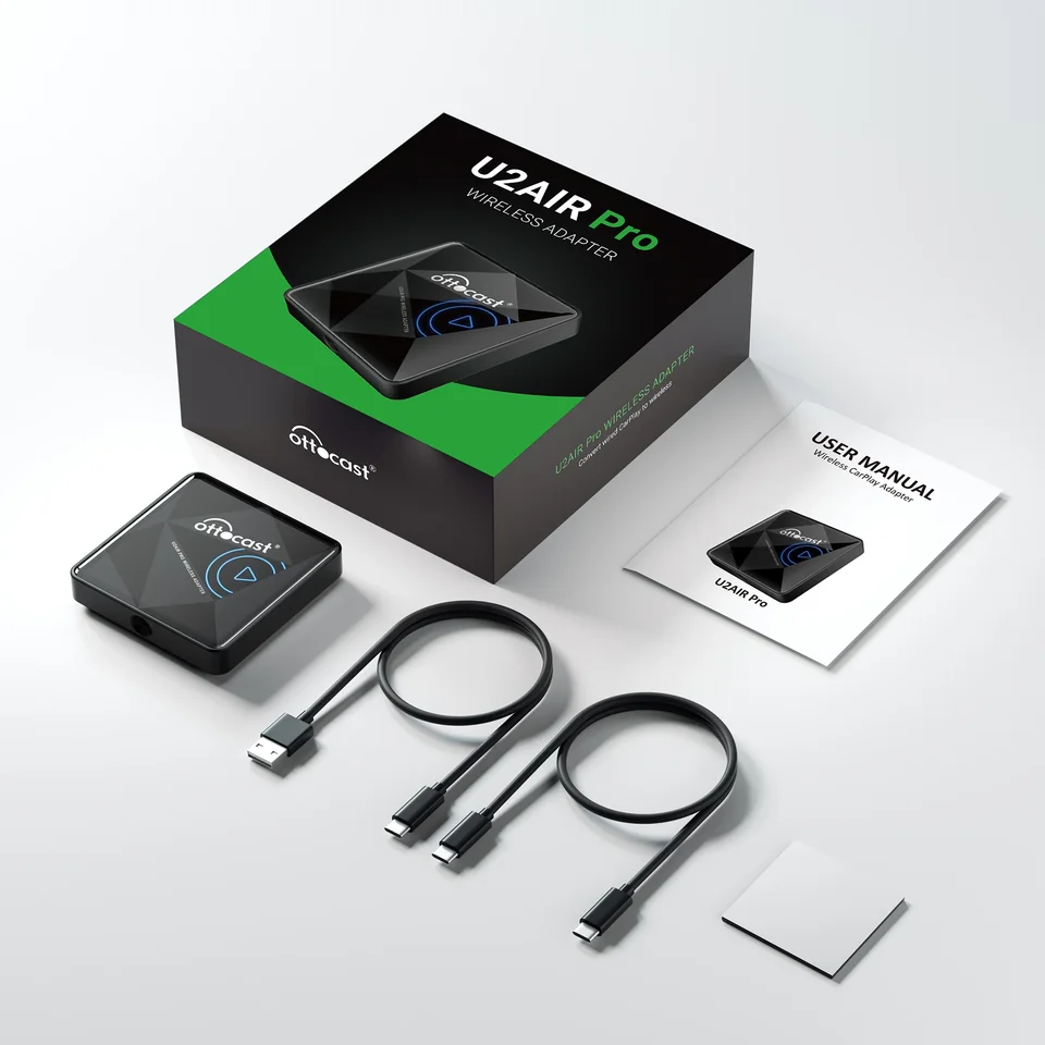 OTTOCAST U2 Air PRO Wired to Wireless CarPlay Adapter CarPlay