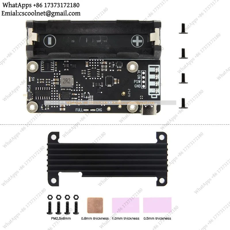 k06 X306 18650 UPS Shield for Raspberry Pi Zero 2W