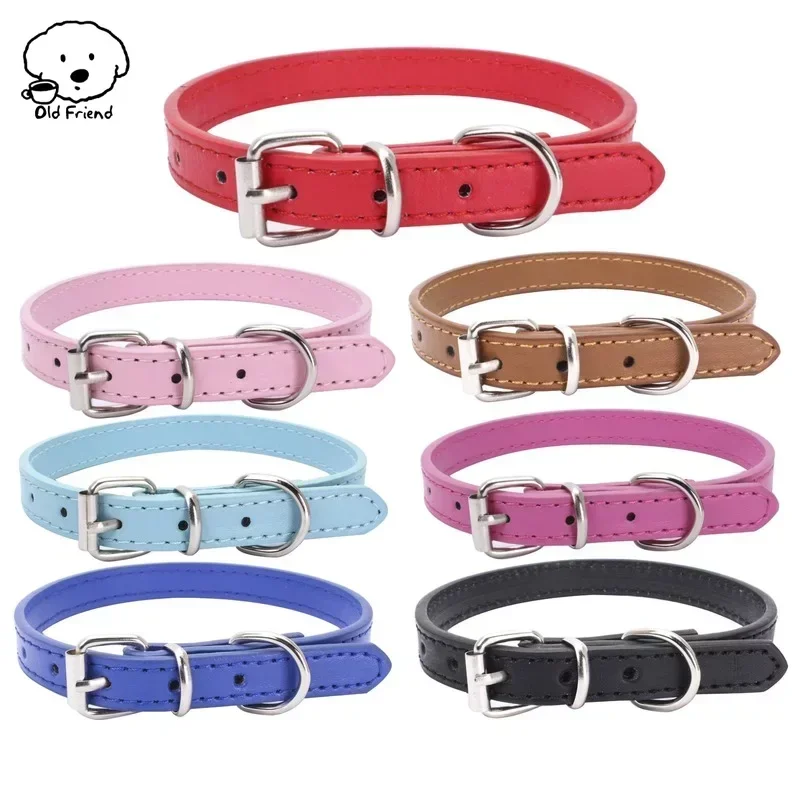 Pet Supplies Dog Collar Alloy Buckle  Chain Cat Necklace Size Adjustable for Small and Medium-sized Collars Dog Supplies