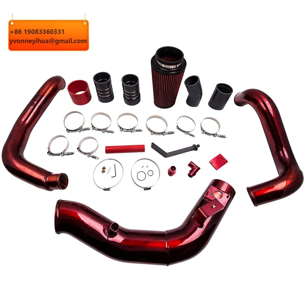 MaXpeedingrods Turbo Intercooler Pipe & Cold Air Intake Kit For Ford F350 F-450 F550 2003-2007