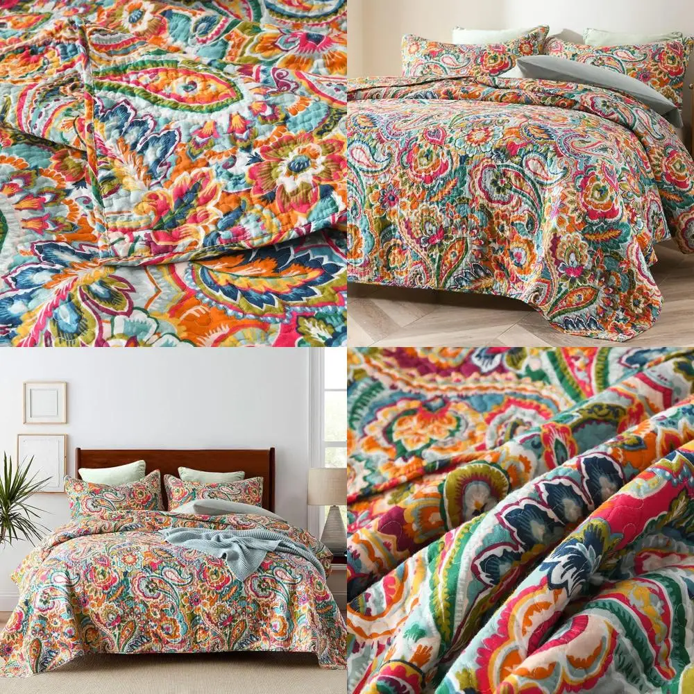 Queen Size Red Flor…