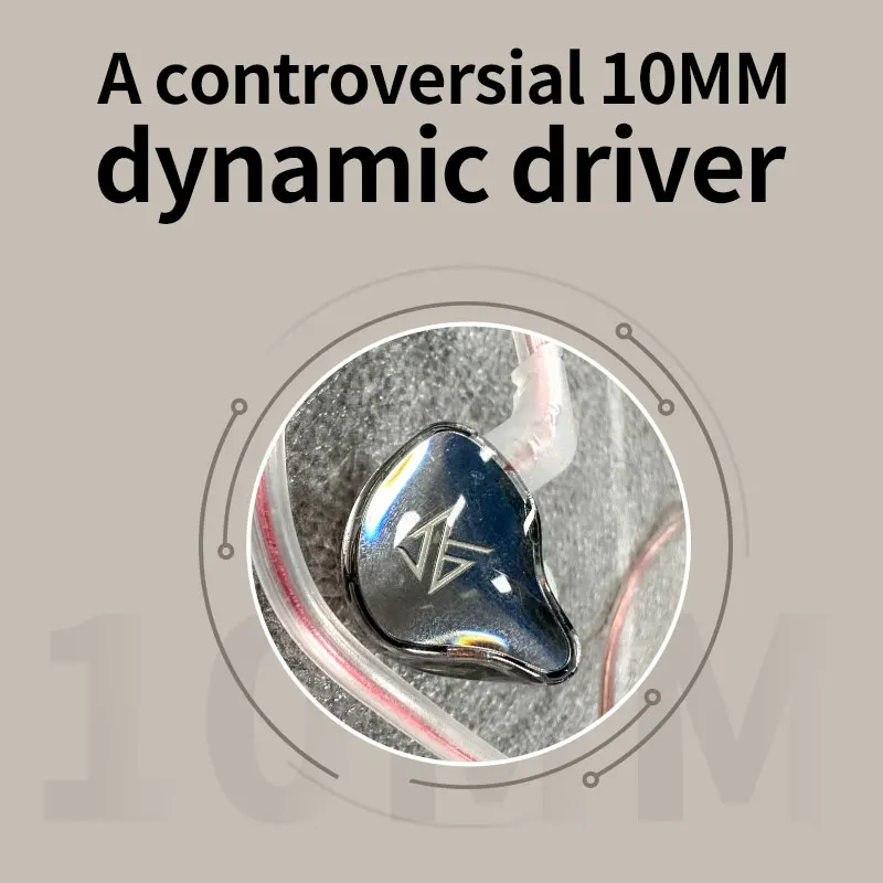 Headphone Bass KZ EDCX, Headphone In-Ear Olahraga, Headphone Ketepatan Tinggi Peredam Kebisingan, Che Baru