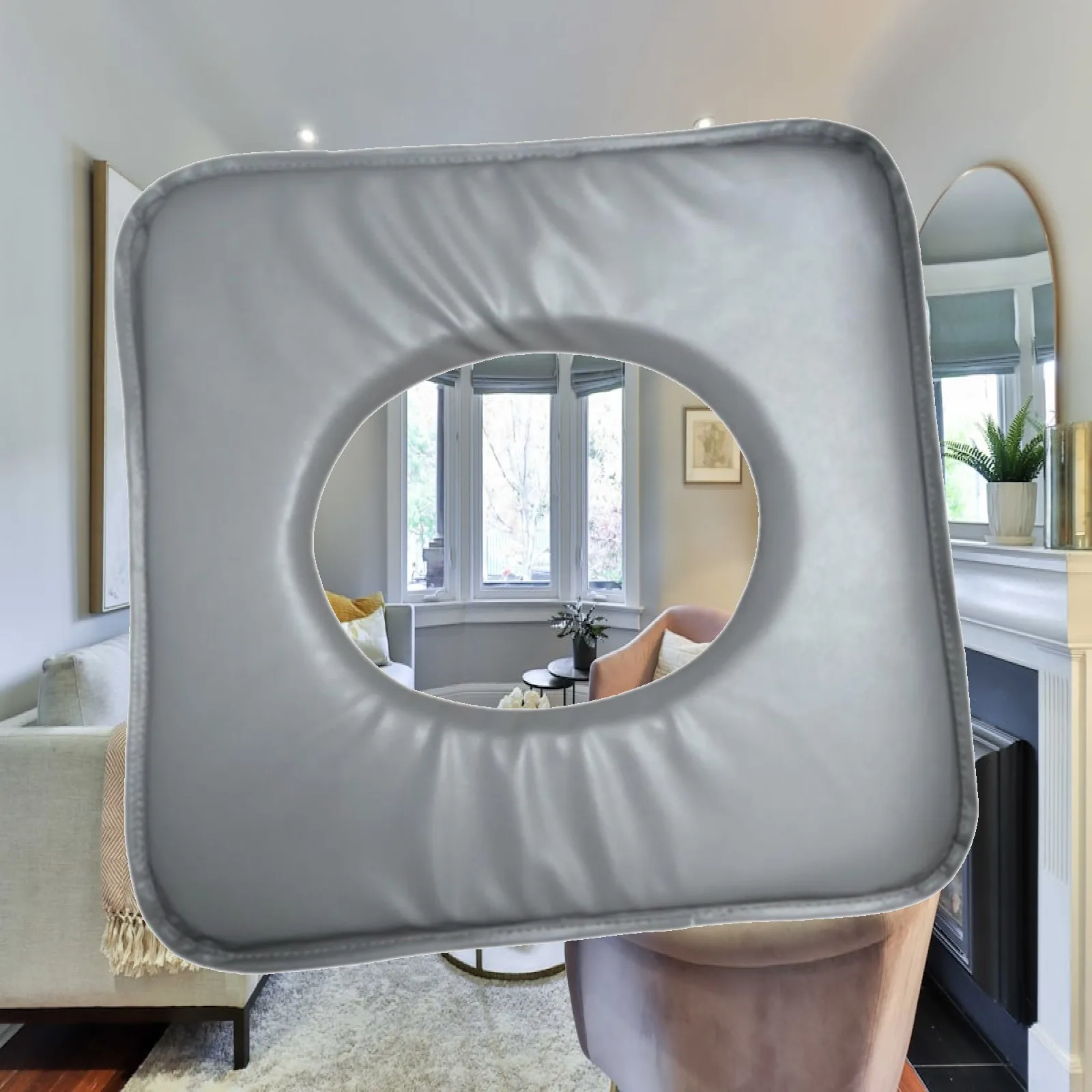Donut Butt Pillow with Hole Sitting Pillow Washable Firm Seat Cushion Comfort