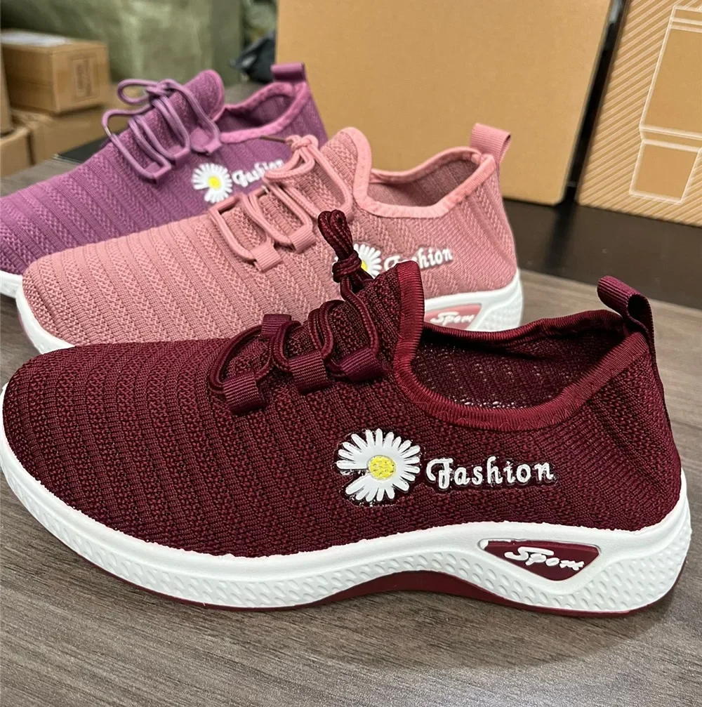 Women Sneakers Autumn New Trendy Mesh Casual Sports Running Shoes Wholesale Comfortable Lightweight Breathable Fashion Sneakers image 3